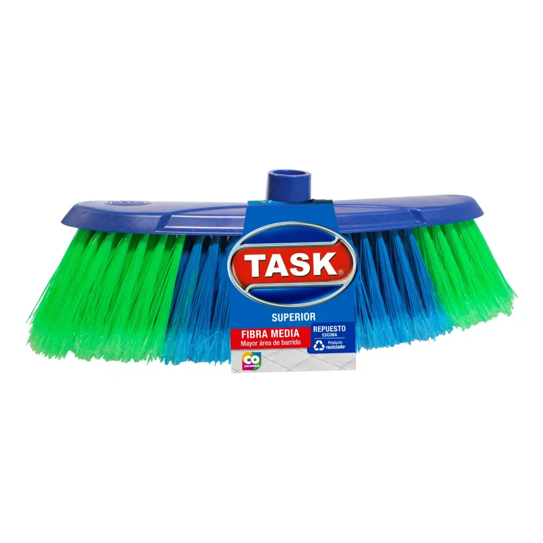 ESCOBA SUPERIOR SUAVE MANGO/MADERA	