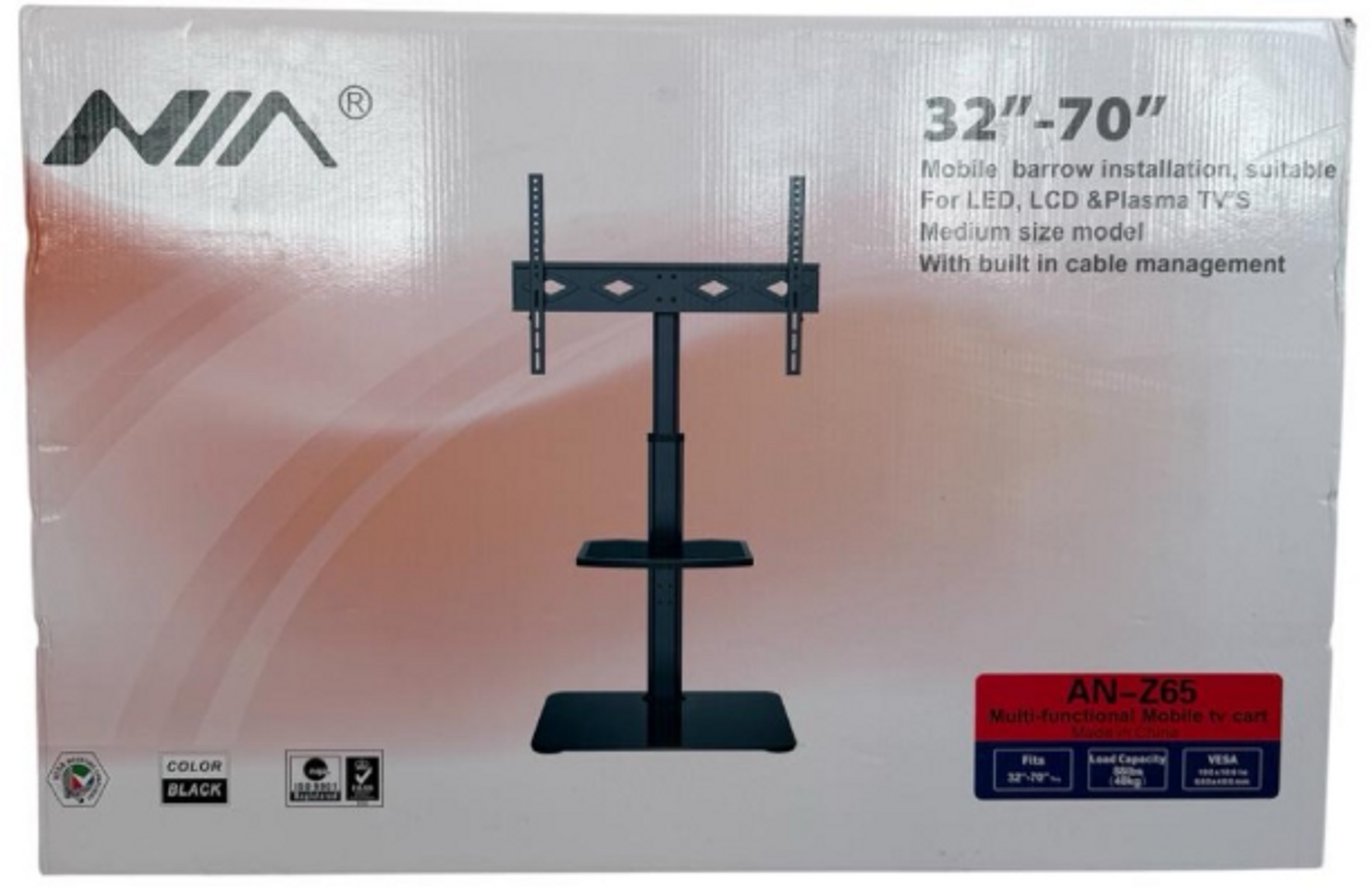 BASE TV PEDESTAL FIJA MARCA NIA 32-70