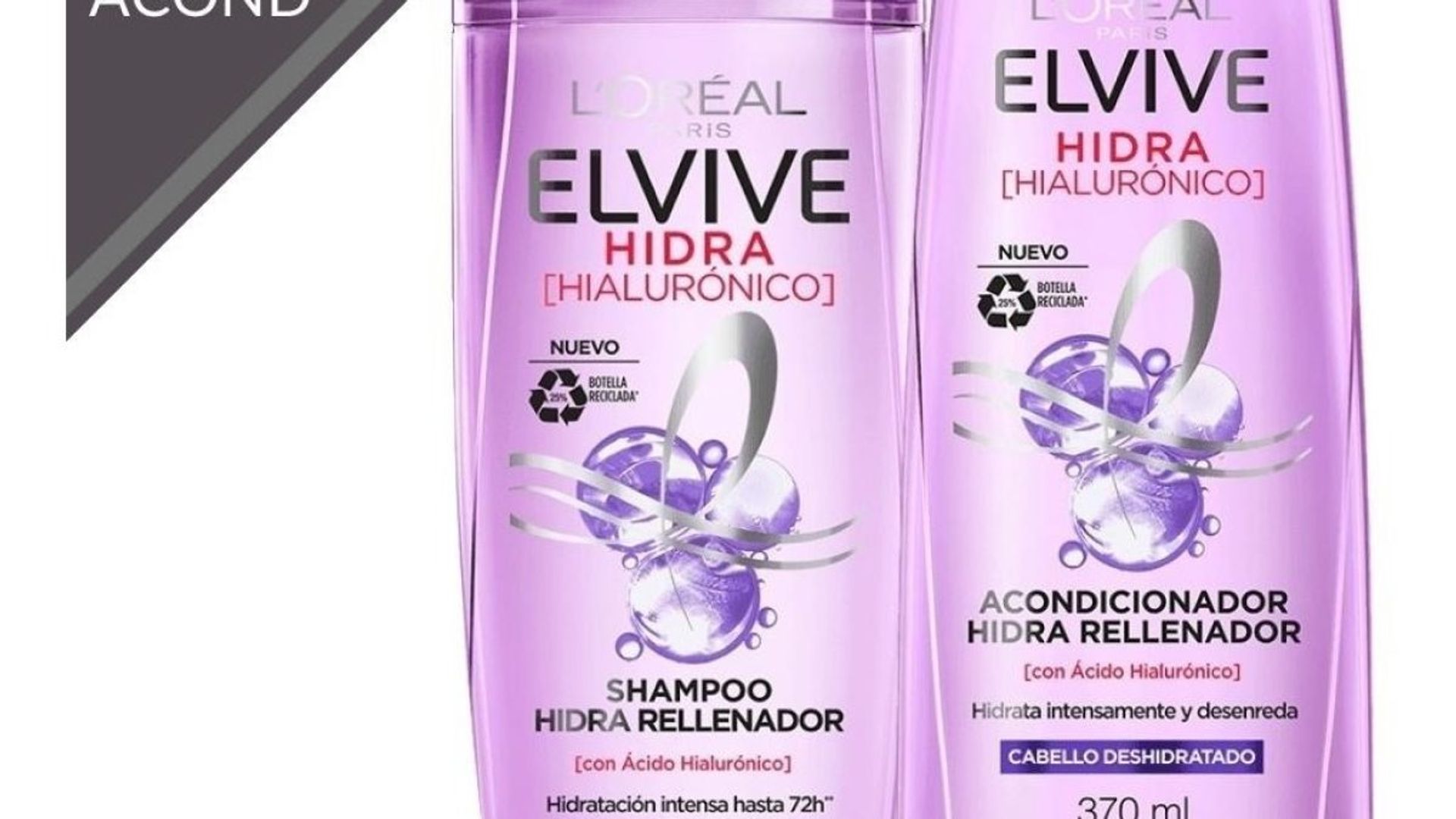 SH + AC ELVIVE HIALURONICO HYDRA*370ML