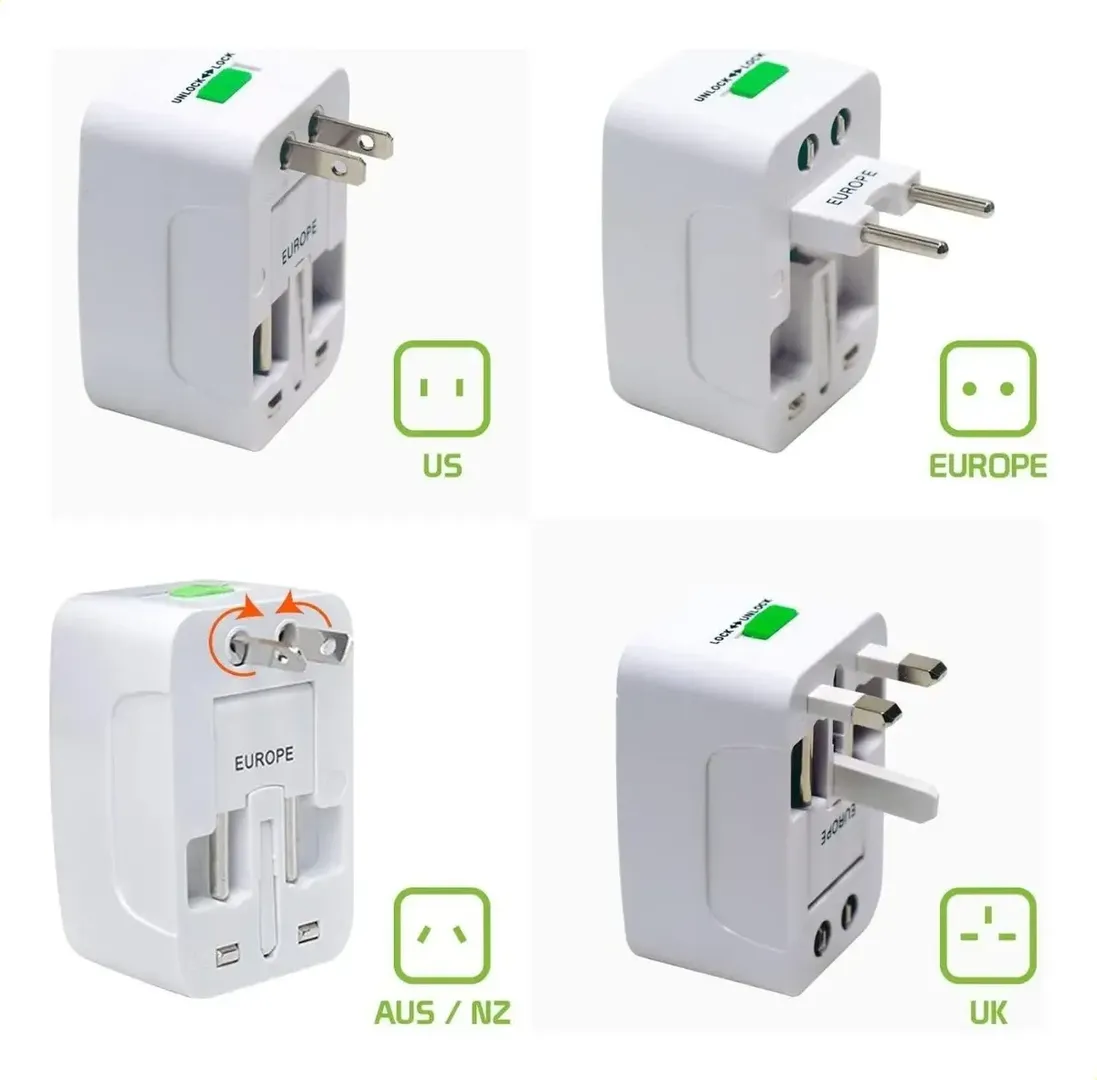 ADAPTADOR DE CORRIENTE UNIVERSAL EUROPEO
