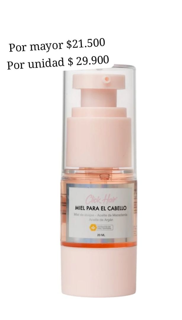 CC04- MIEL MINI PARA EL CABELLO CLICK 