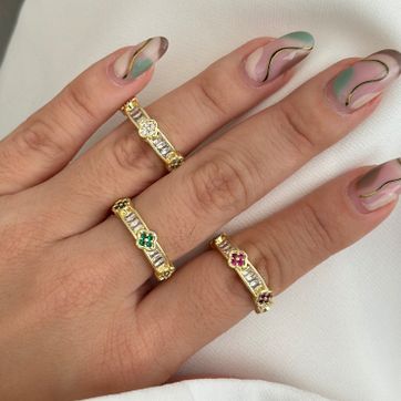Imagen del producto Anillo vancleef colores 