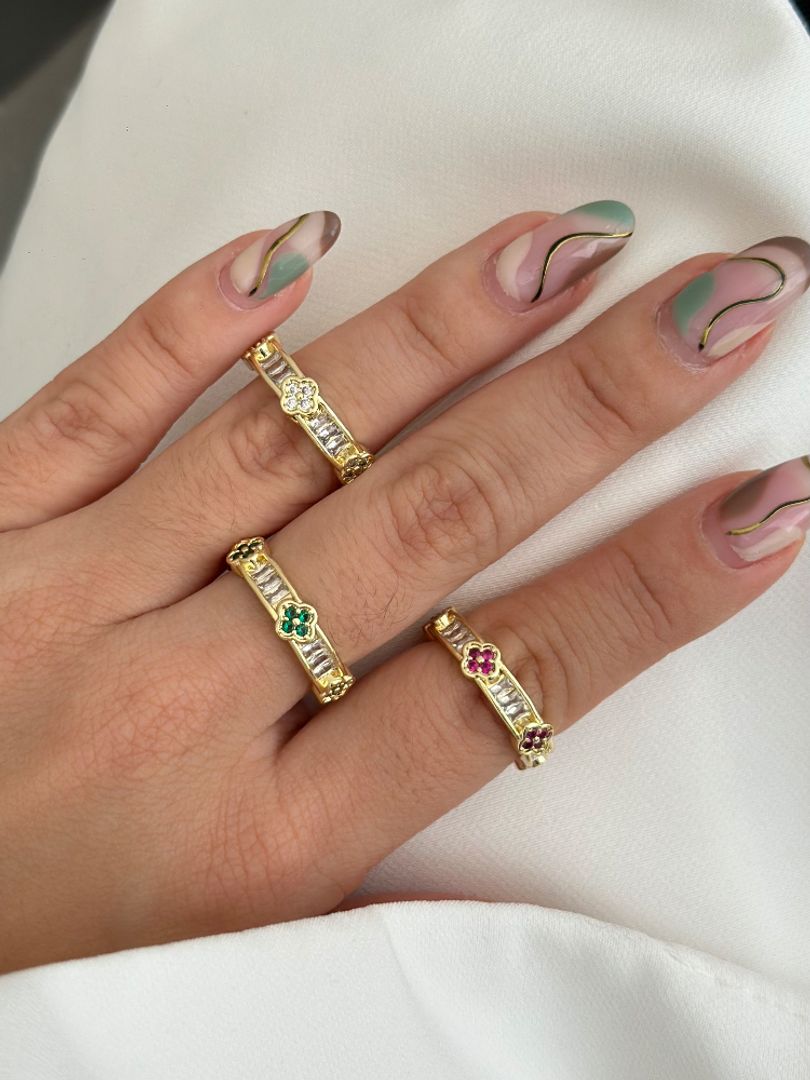 Anillo vancleef colores 