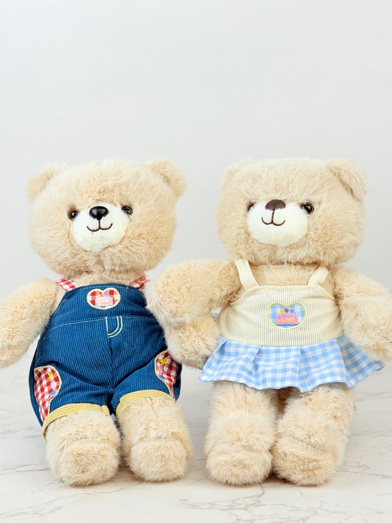 OSO NIÑO Y NIÑA 30CM 