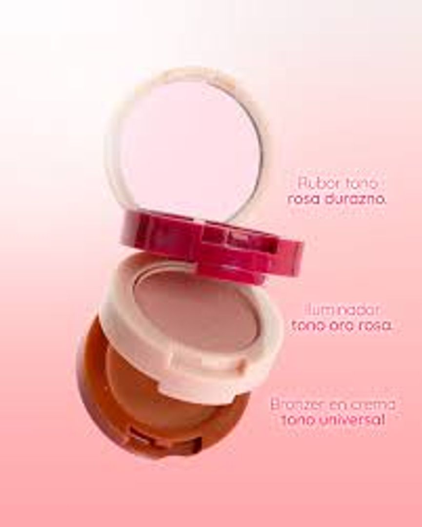 Torre Rubor, Iluminador Y Contorno Cat Face Ref KCF1673