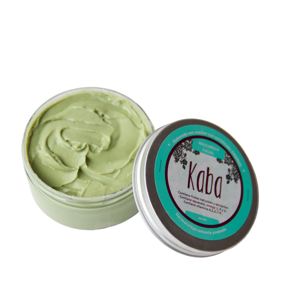 Mascarilla Facial de Aguacate Kaba
