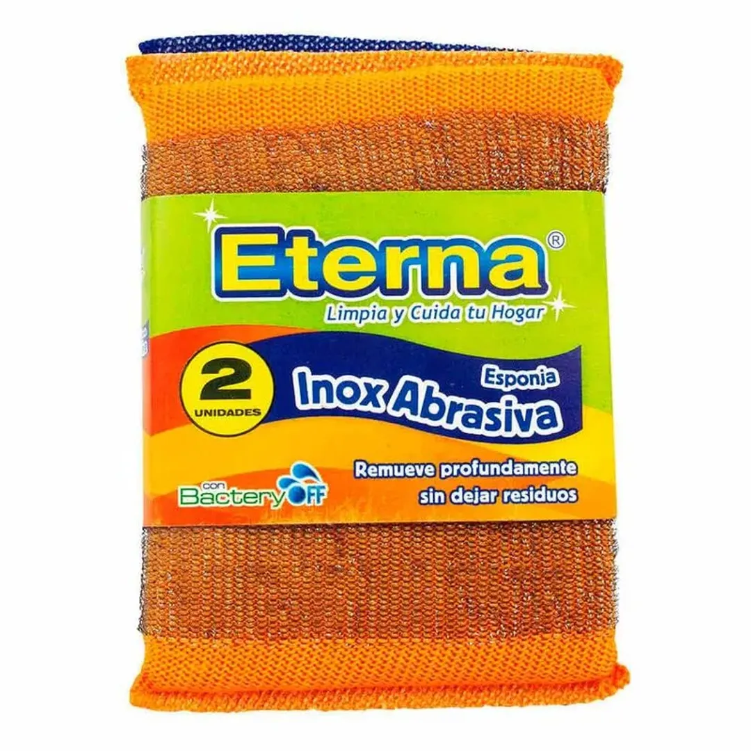 ESPONJA INOX ABRASIVA*2 ETERNA