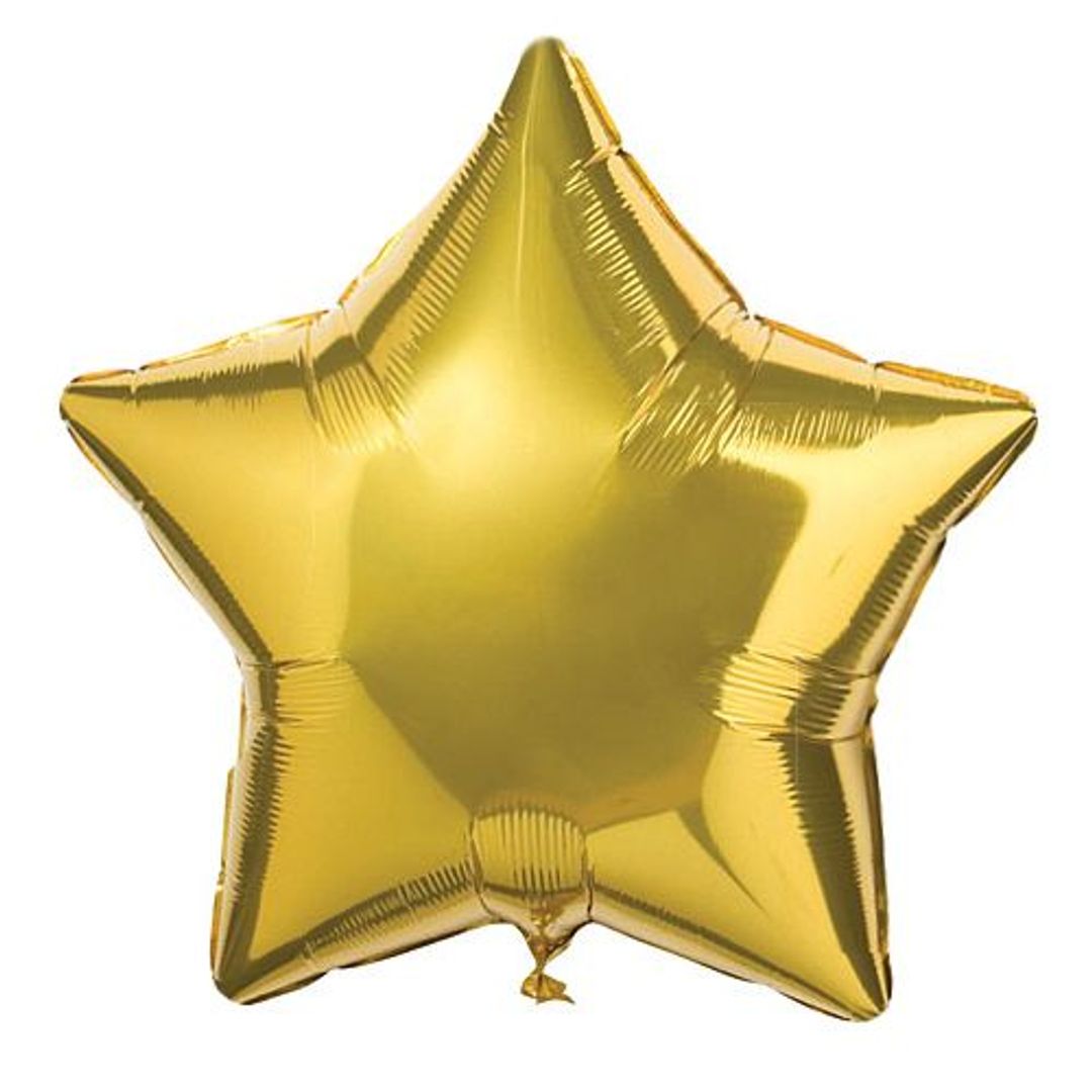 GLOBO FOIL ESTRELLA 18' SURTIDO PAQUETE X 50 UNIDADES