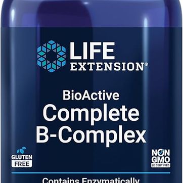 Complejo B completo bioactivo 60CAP LIFE EXTENSION  - imagen 1