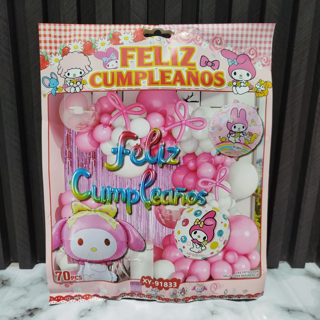 ARCO DE GLOBOS MY MELODY