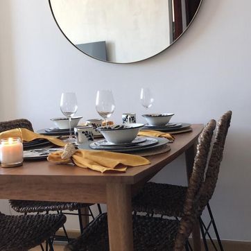 Silla de comedor tejido natural - imagen 2