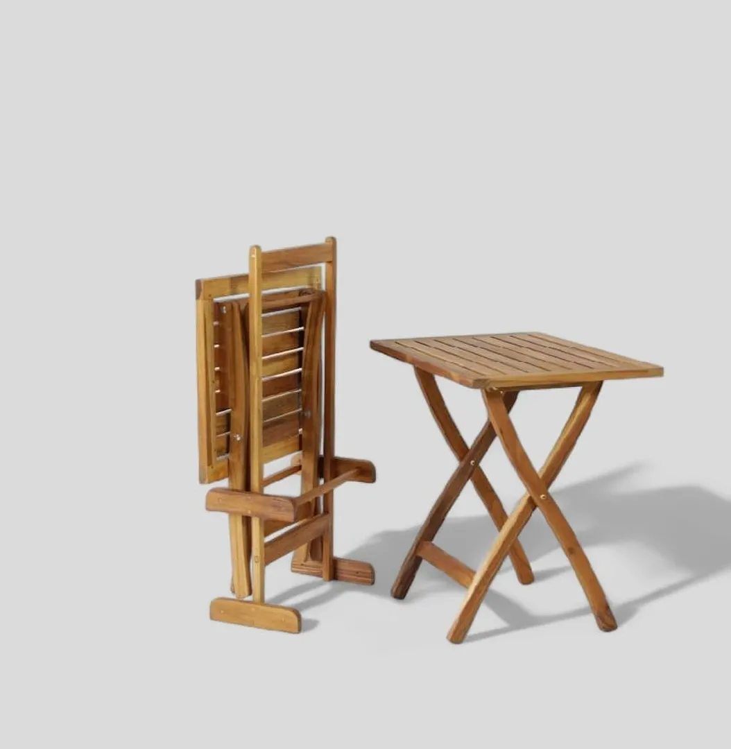 Set de mesas en teca