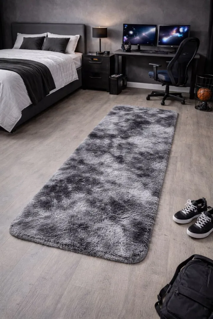 TAPETE PELUDO PIE DE CAMA 60X150CM