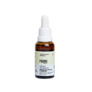 Imagen del producto SERUM ACLARANTE ACIDO GLICOLICO Y BANANO 20ML FAUNO