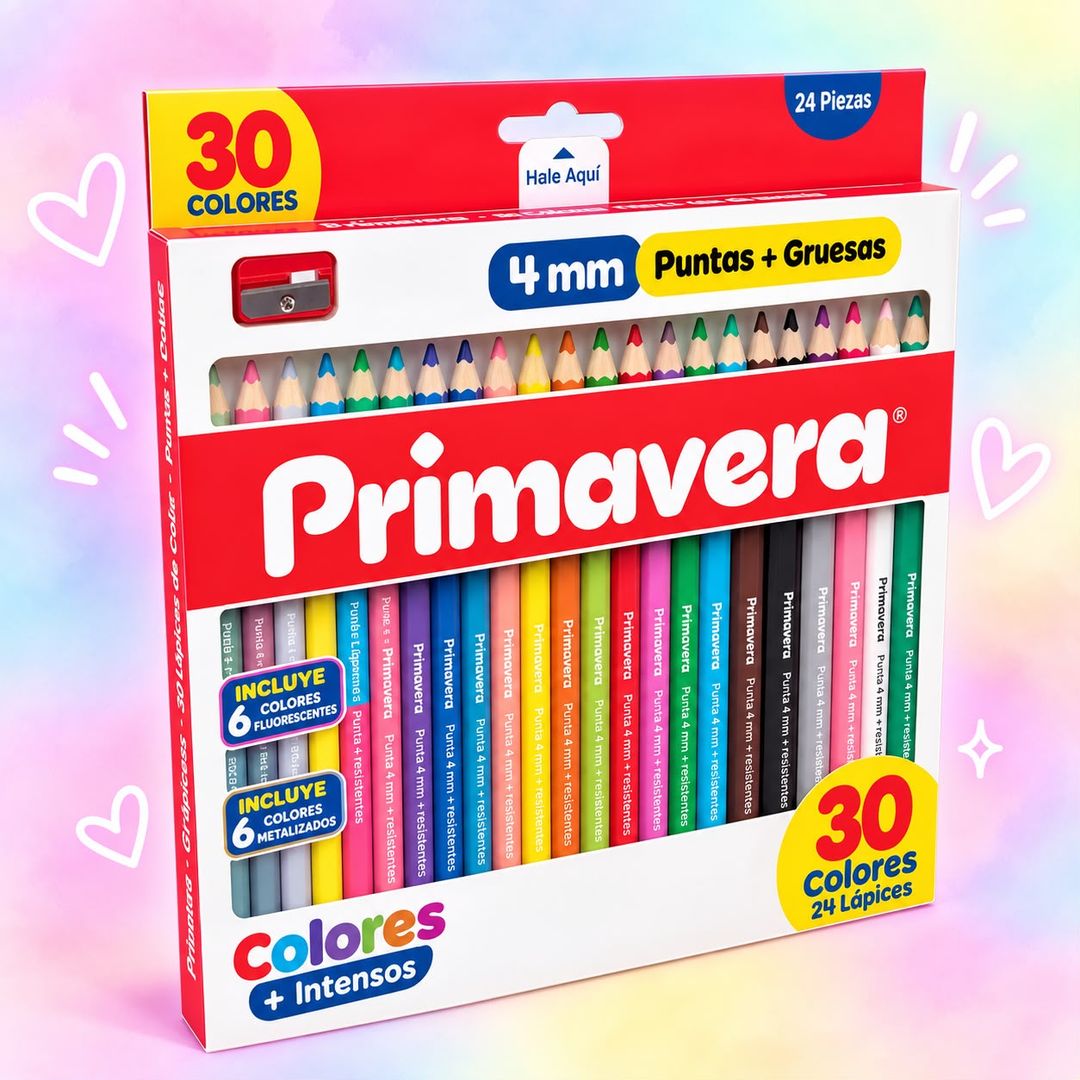 Colores Primavera x 24