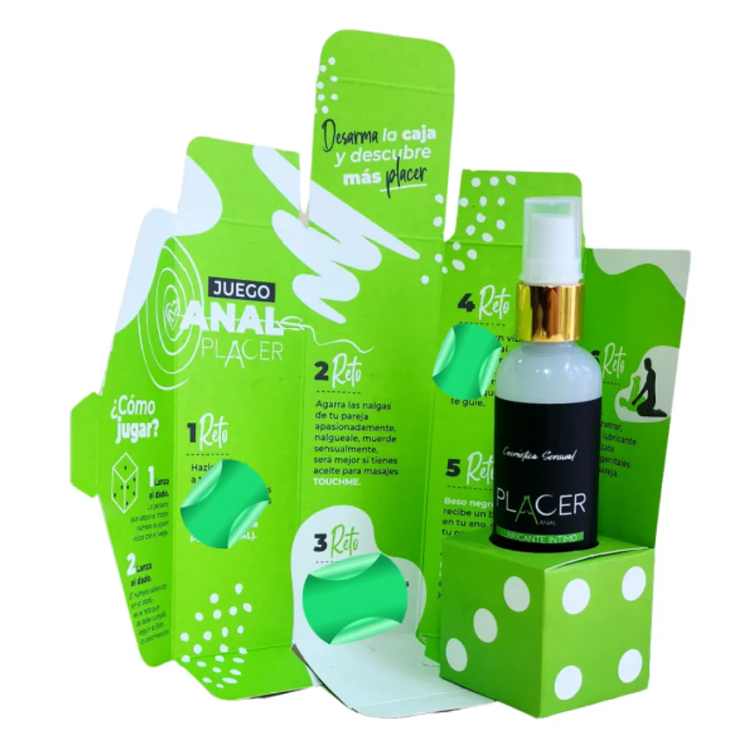 Gel anal Placer + Caja Juego 60ml 