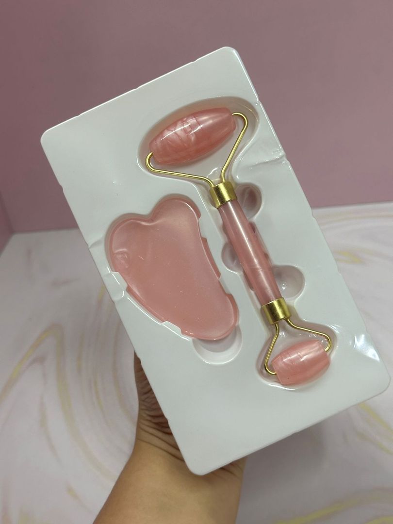 Kit Rodillo Jade + Guasha