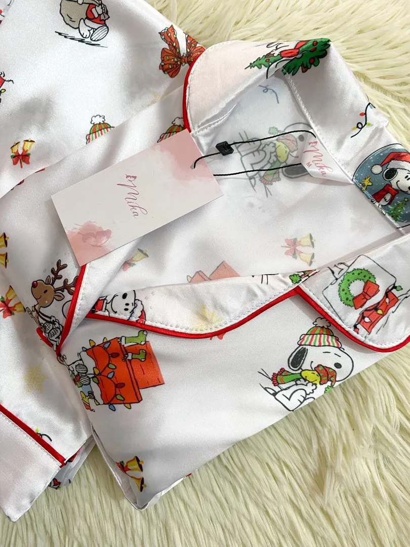 Set "Snoopy Navideño" / Seda