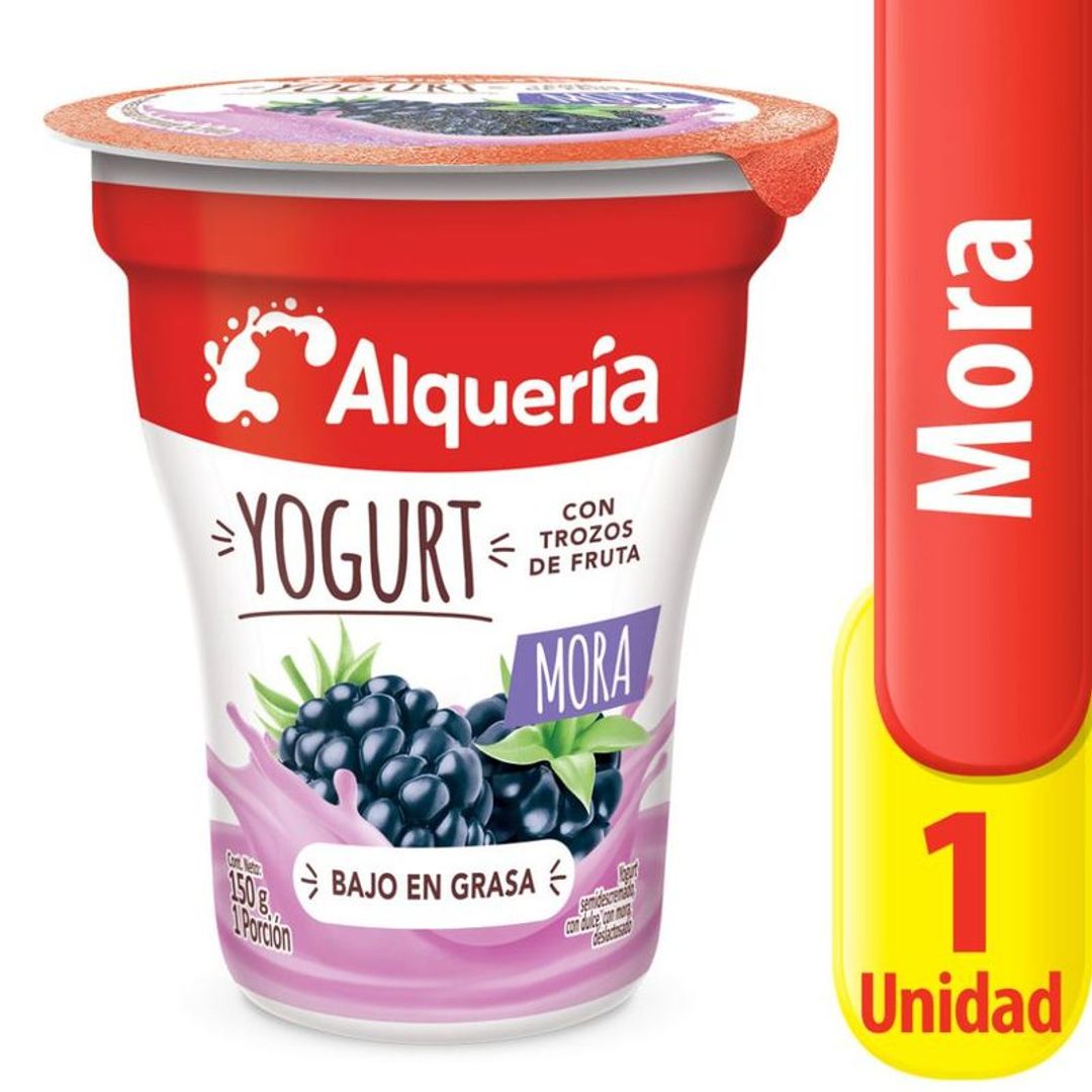 YOGURT MORA ALQUERIA*150G