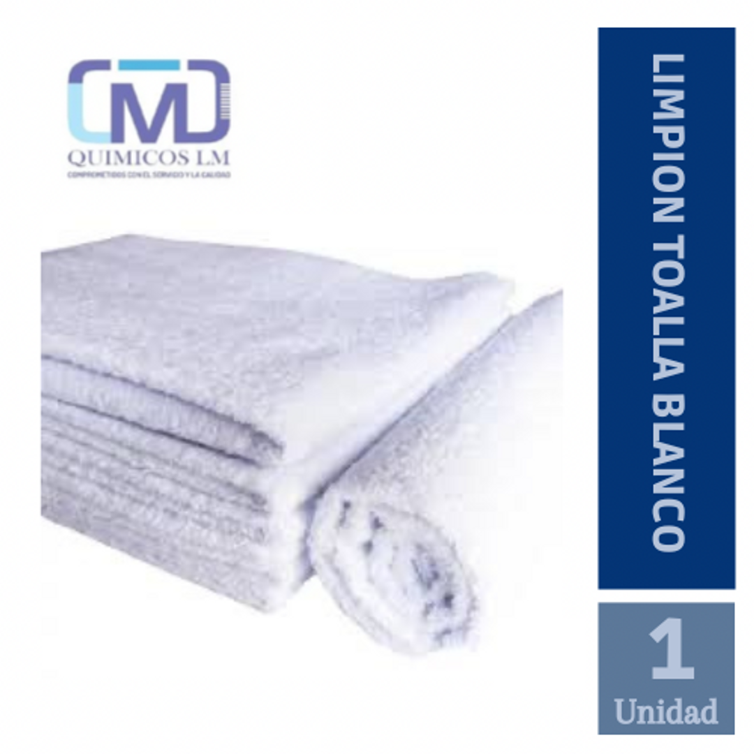 LIMPIÓN TOALLA BLANCO