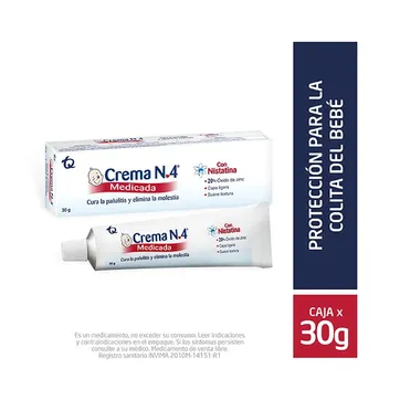 Imagen del producto CREMA N4 MEDICADA *30GR