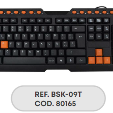 Imagen del producto TECLADO BASIK TECH MULTIMEDIA