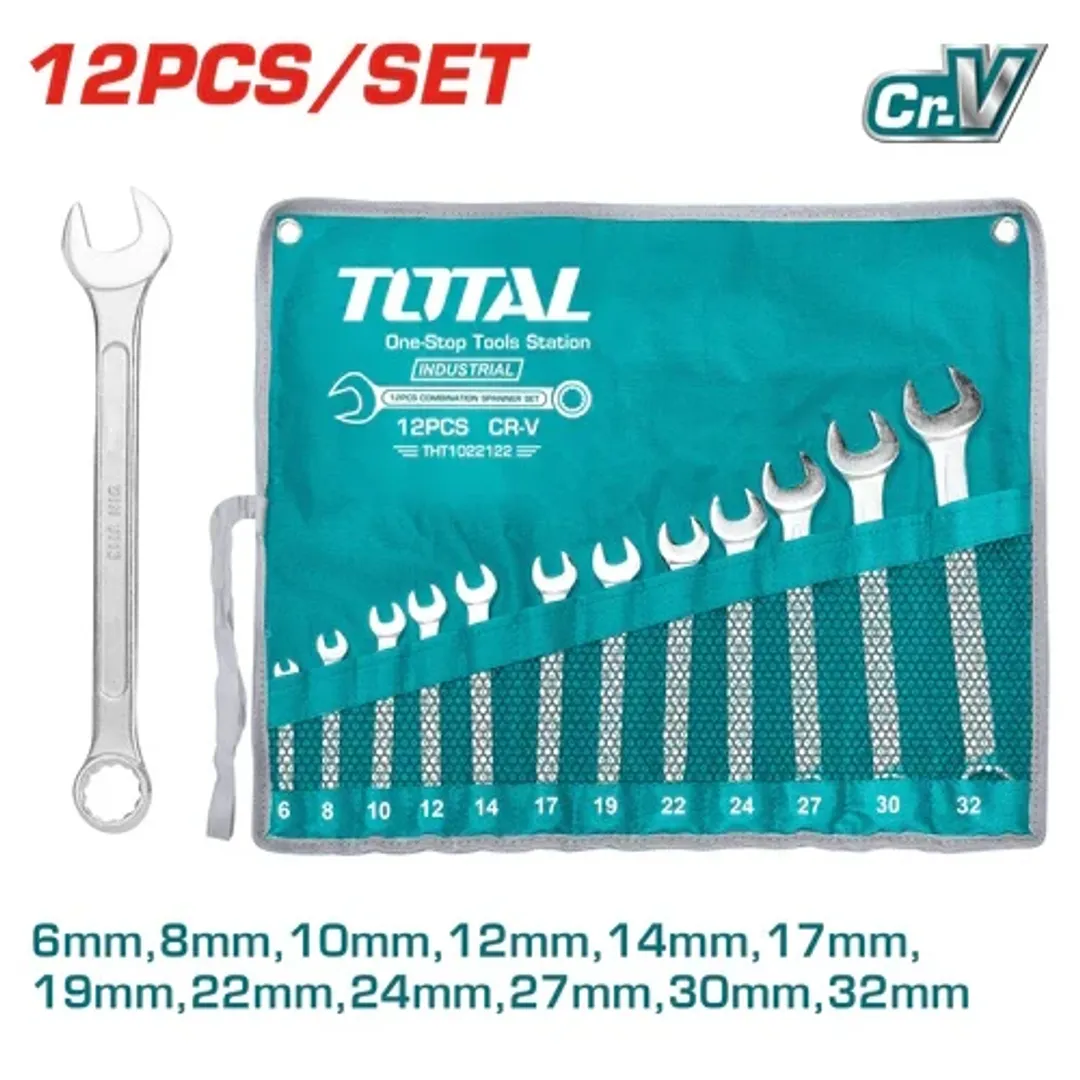 Llaves Combinadas X 12 Piezas Total