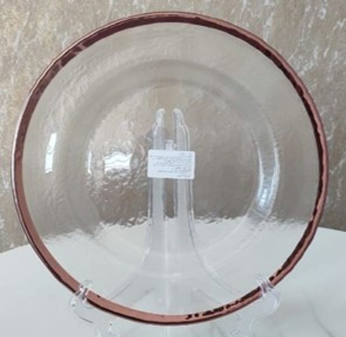 PLATO BAJO EN CRISTAL