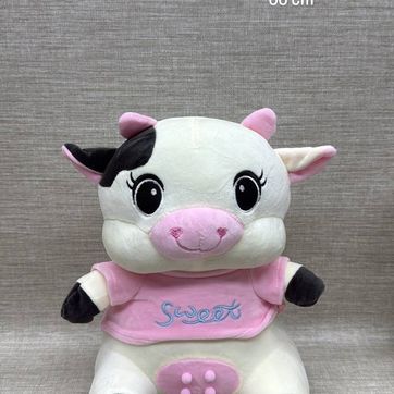 Imagen del producto VACA CON CAMISA ROSA 33 CM