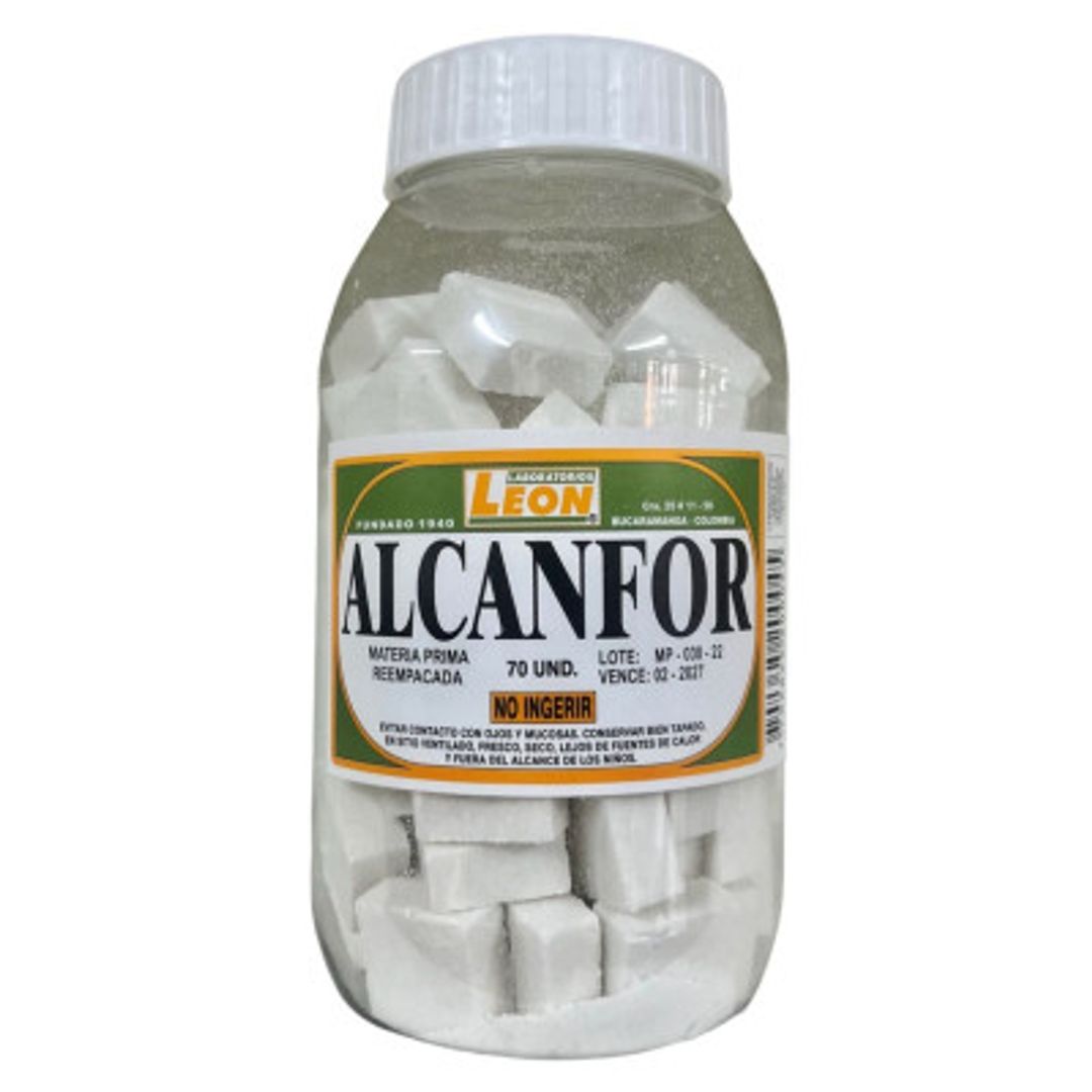 ALCANFOR LEON PAQUETE X 2 TABLETAS