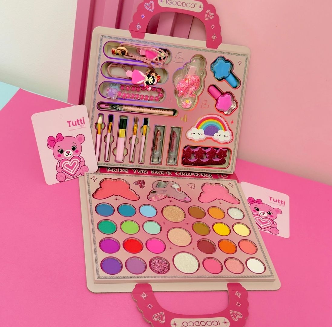 MAQUILLAJE INFANTIL COMPLETO 