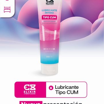 Imagen del producto Lubricante íntimo Tipo CUM Elixir 250ML