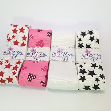 Imagen del producto U Kit 12mts 3.8cm Cinta Faya Estampada 