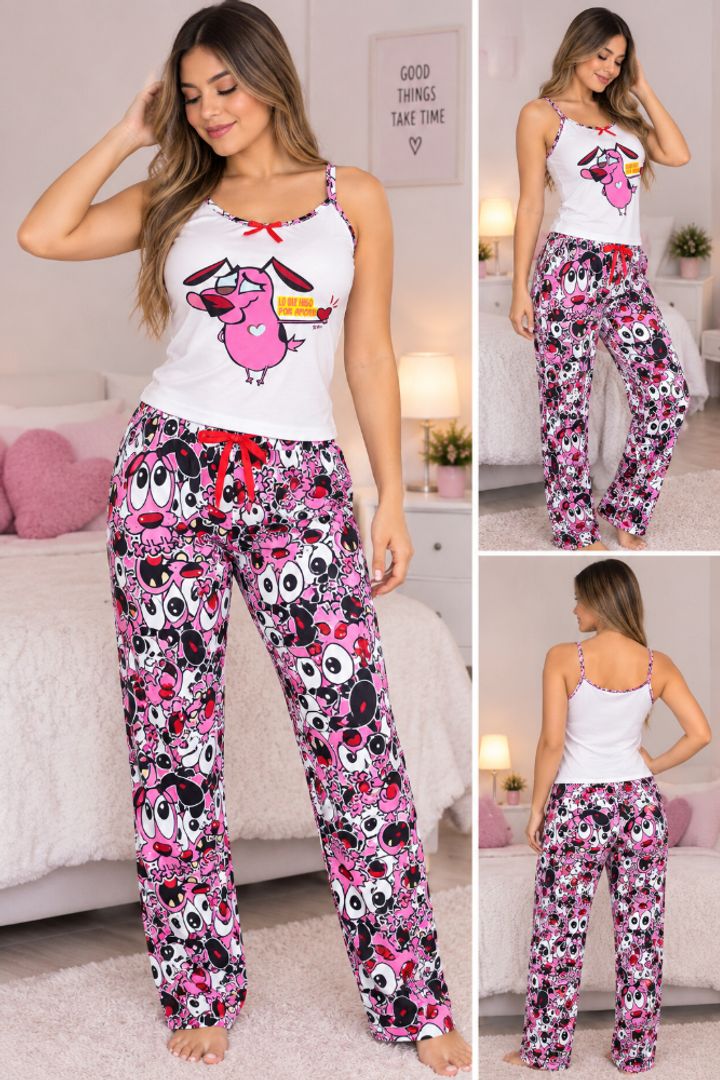 PIJAMA PANTALON CORAJE