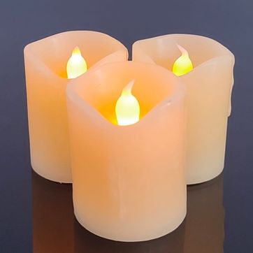 Imagen del producto Vela Decorativa de Pilas en parafina