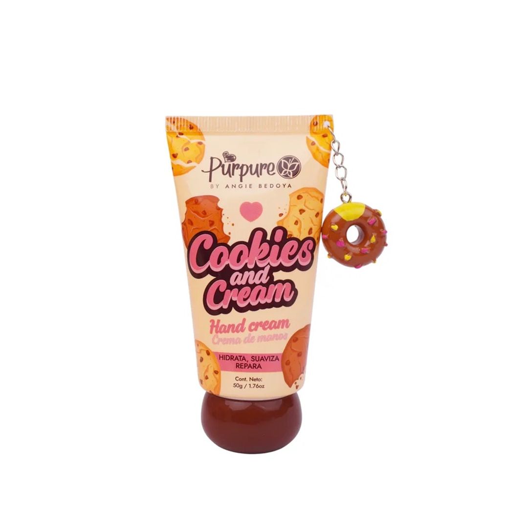 CREMA DE MANOS COOKIES AND CREAM PURPURE
