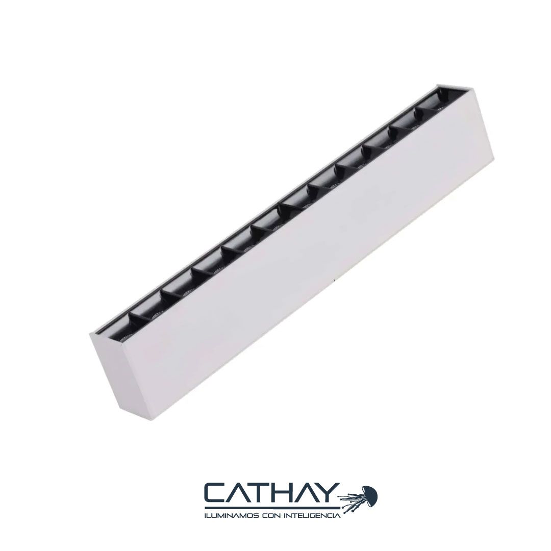 LUMINARIA LED LINEAL SIN DIFUSOR-DOT12