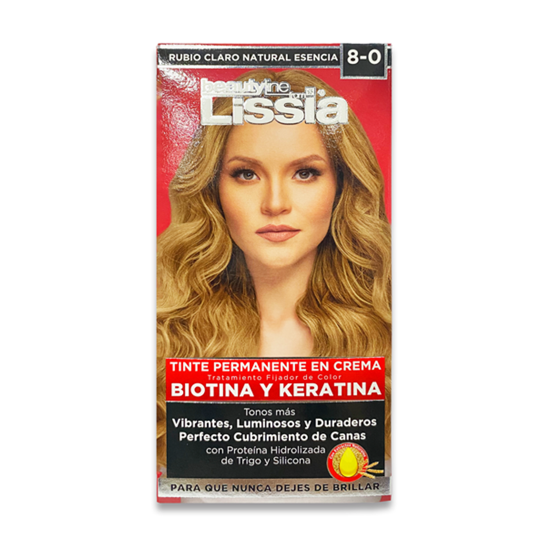 TINTE LISSIA 8-0 RUBIO CLARO NATURAL