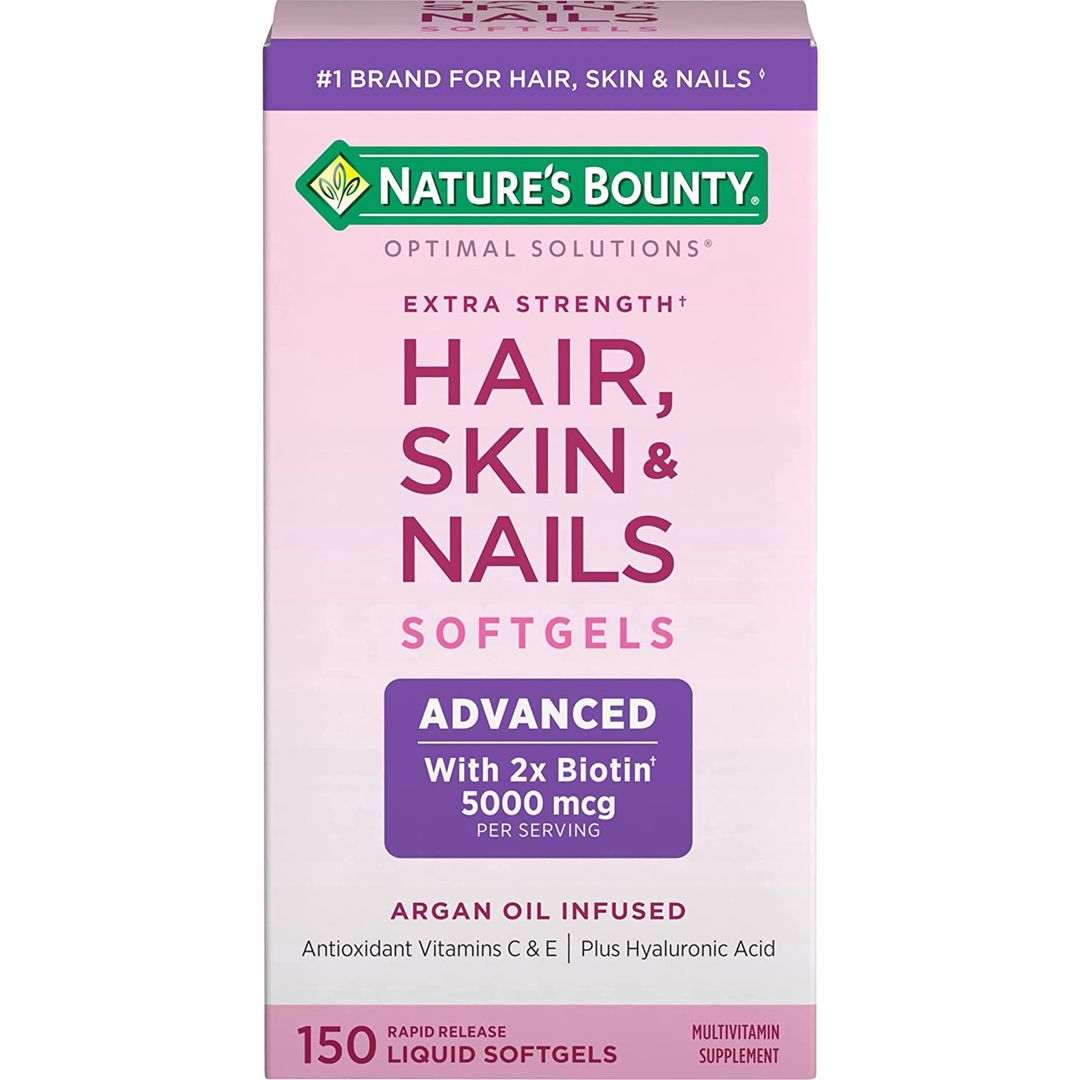NATURES BOUNTY Suplemento Cabello, Piel, Uñas x150