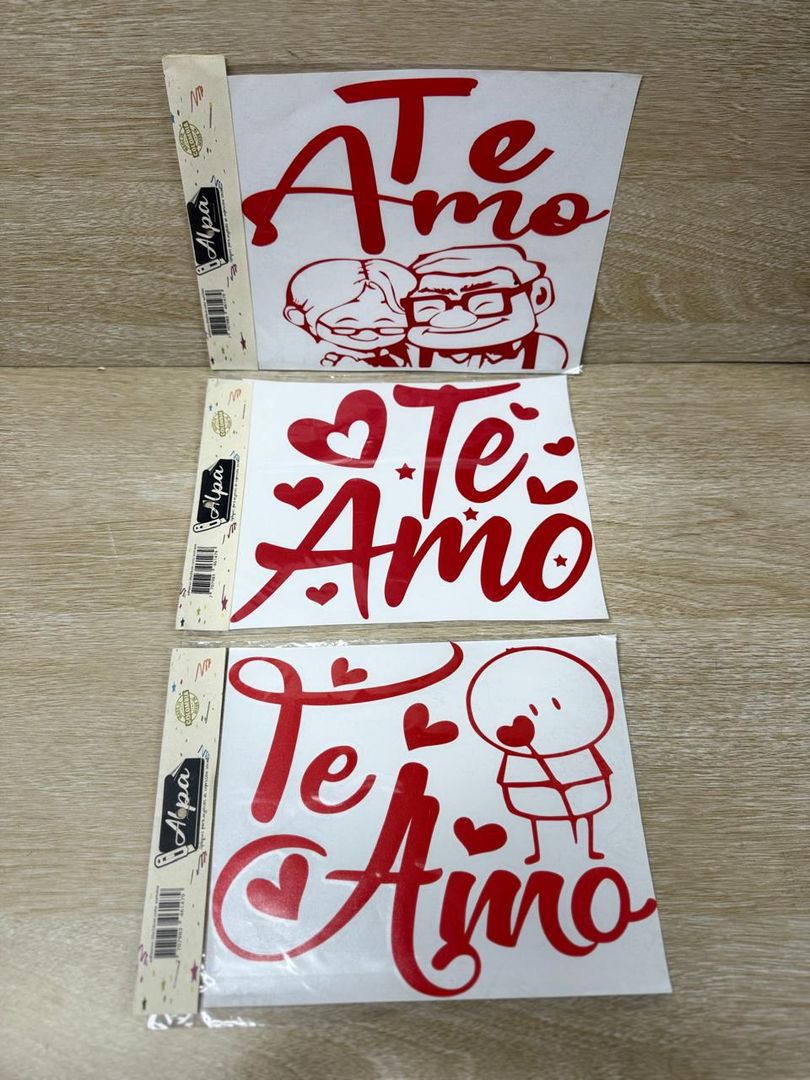 000 STICKER GRANDE "TEAMO"