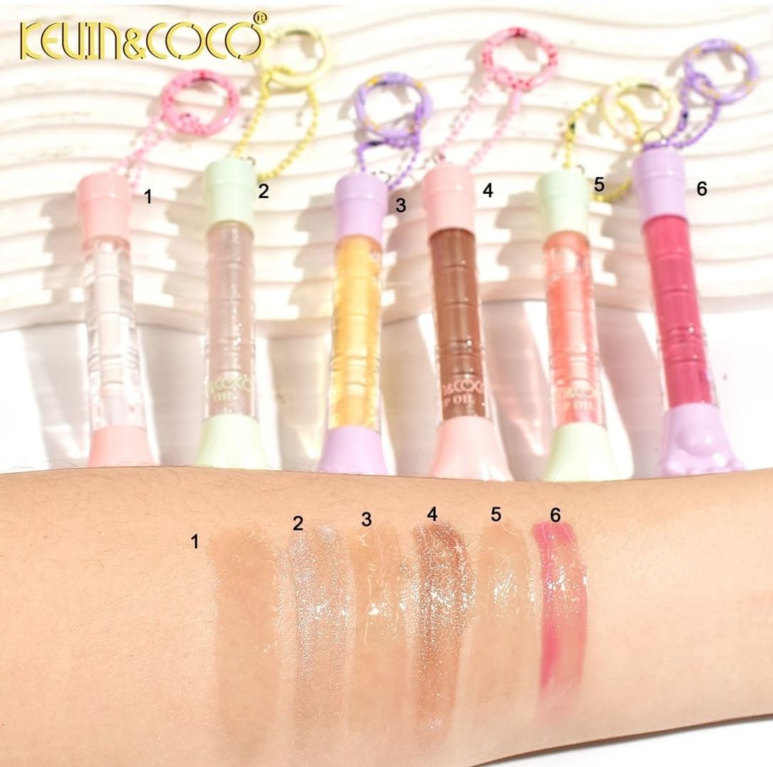 168- LIP GLOSS LLAVERO HUELLITA