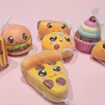 Imagen del producto Squeeze Antiestrés de Comidas Kawaii 