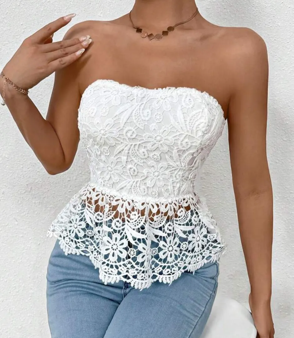 BLUSA BLANCA TALLA (XS S M L)