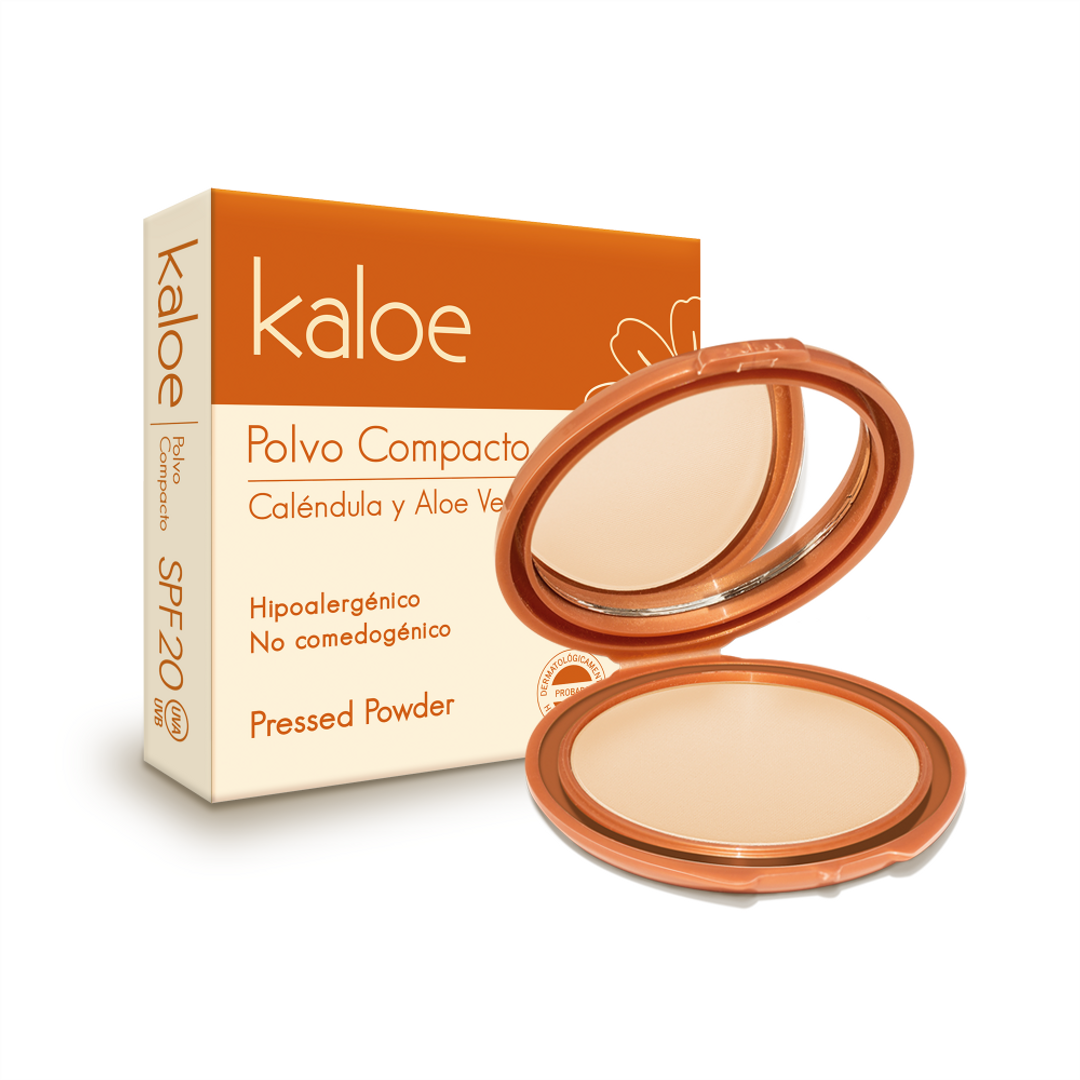 KALOE POLVO COMPACTO ALMENDRA 15GR