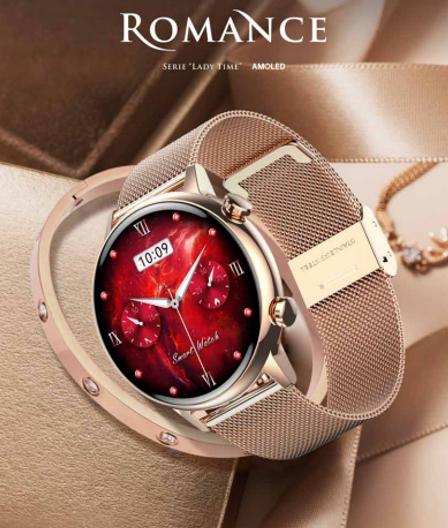 SMARTWATCH - ROMANCE DORADO