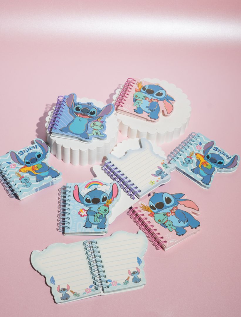 MINI CUADERNOS STITCH