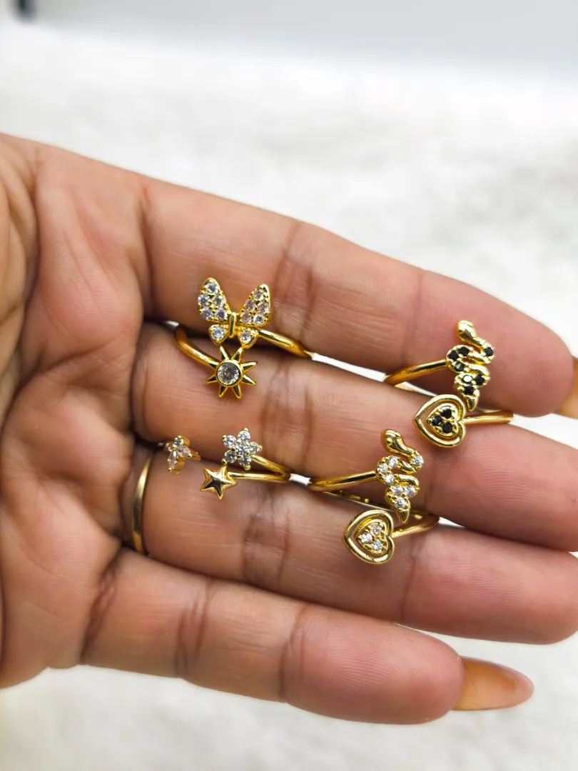 Anillos en covergold 
