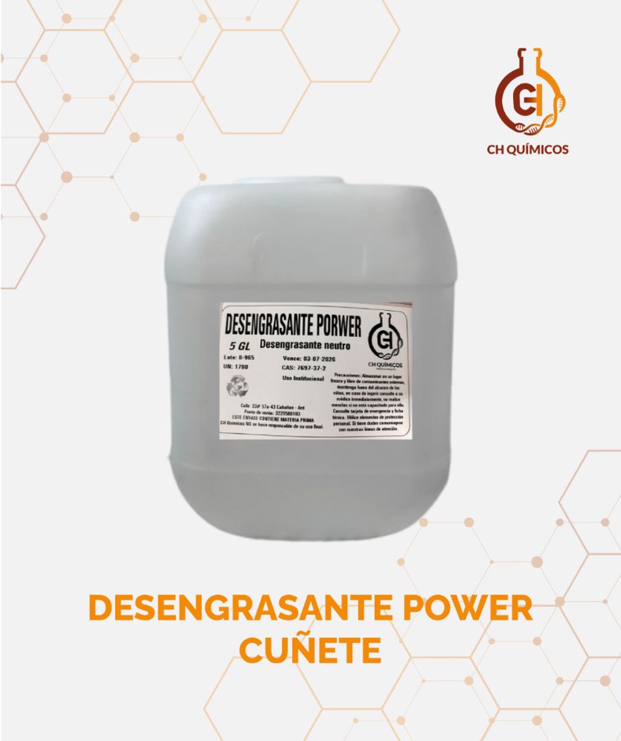 DESENGRASANTE POWER -  CUÑETE