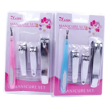 Imagen del producto KIT YATIN CORTA UÑAS x3 + CORTACUTICULA RF:ABC-599