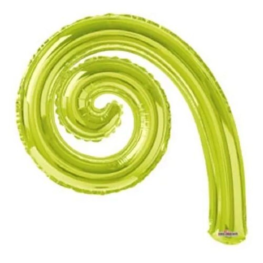 GLOBO FOIL CURLY 16' SURTIDO X 12 UNIDADES